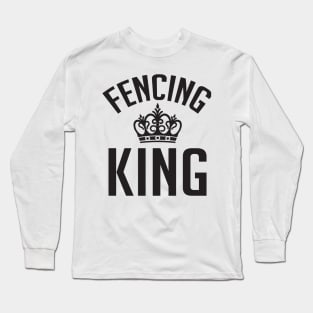 Fencing King Long Sleeve T-Shirt